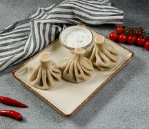 Хинкали с индейкой и сулугуни