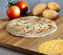 Хычин с сыром и картофелем