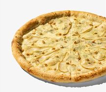 Пицца с грушей и горгонзолой