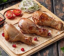 Шашлык из куриной голени