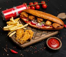 Шиш-таук в багете комбо