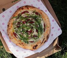 Friendly pizza by Alena Dubrovina