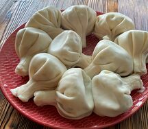 Хинкали с курицей