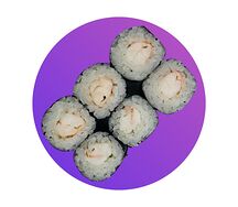 Маки с креветкой