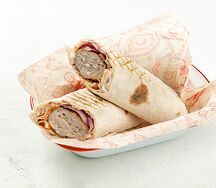 Люля-кебаб из курицы в лаваше