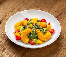 Салат Креветка с манго