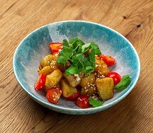 Салат Хрустящий баклажан