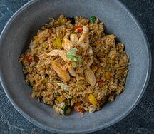 Бирьяни с курицей