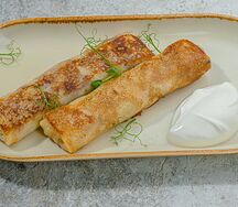 Блинчики с мясом