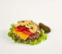 Чизбургер Farш в листьях