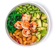 Поке боул эби стандартная порция КРЕВЕТОК/255г