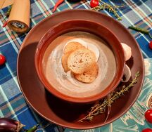 Крем суп из шампиньонов