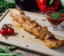 Шашлык из куриной грудки