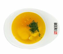 Бульон куриный с лапшой