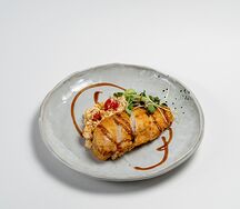 Куриная грудка с сливочным булгуром