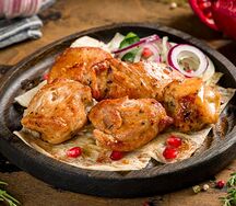 Шашлык из филе грудки индейки