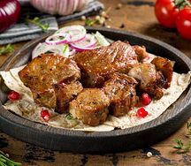 Шашлык из cвинoй шейки