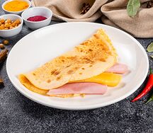 Омлет с ветчиной и сыром
