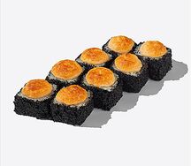 Запечённый с креветками