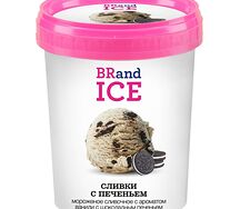 Сливки с печеньем