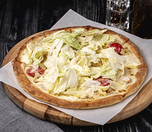 Пицца Цезарь с креветкой