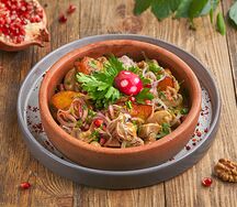 Картофель с грибами