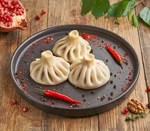 С картофелем и грибами вареные 