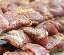 Маринованное мясо для шашлыка из телятины