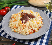 Плов узбекский с бараниной