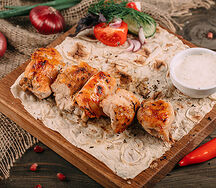 Шашлык из куриного филе