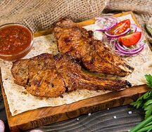 Шашлык из телятины на кости (каре)