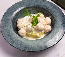 Фрикадельки с пюре 