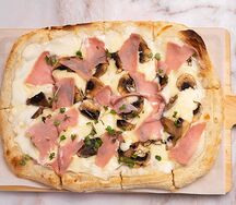 Римская Ветчина и грибы