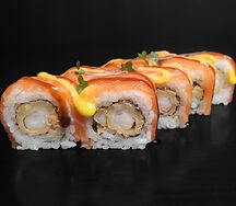 Вроде лосось с креветкой темпура