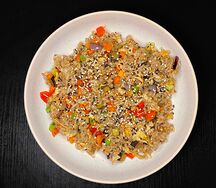 Тяхан с овощами