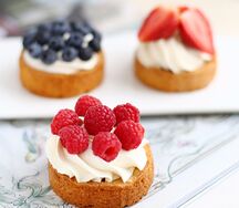 Ягодная тарталетка