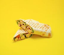 Кебро в лаваше с курицей