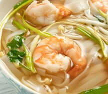 Вермишель с креветками Bún tôm