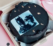 Бенто-торт Бэтмен