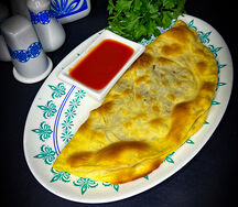 Кутаб с бараниной