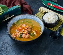 Мисо-суп с курицей