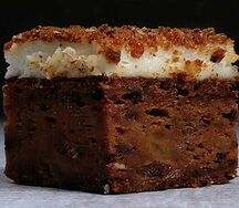 Мини пирожное морковное