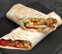 Шаурма с рыбой