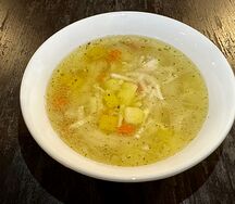 Куриный суп с лапшой