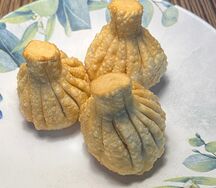 Хинкали жареные с бараниной 