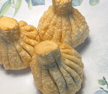 Хинкали жареные с говядиной 