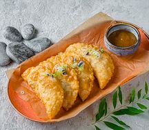 Мини-чебуреки с бараниной