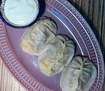 Манты с бараниной 