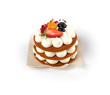 Пирожное Медовое с сырным кремом