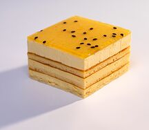 Торт Манго-маракуйя